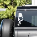 наклейка з обличчям на авто