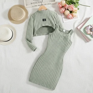 трикотажное платье