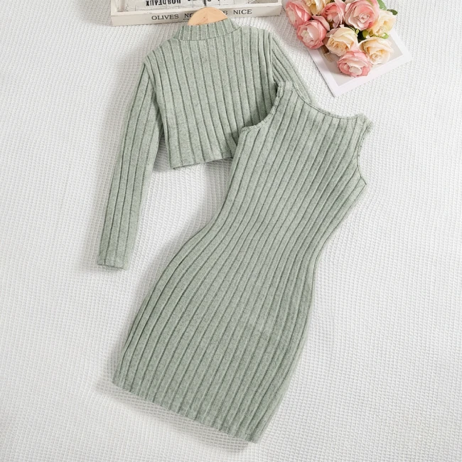 комплект платье с кофтой