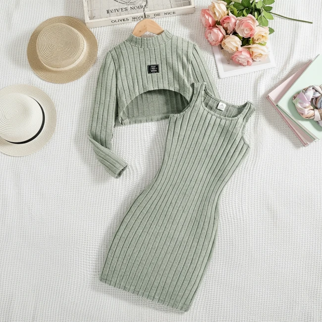 трикотажное платье