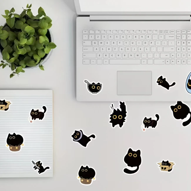 наклейки чібі