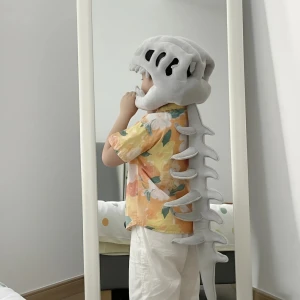 костюм скелет динозавра