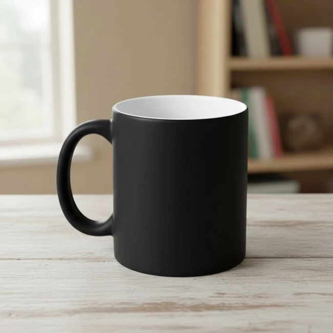 філіжанка з малюнком, що проявляється