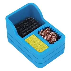 Очищувач жала паяльника TELIJIA TE-717 підставка з губкою для очищення жала