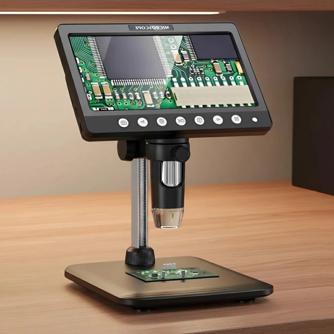 мікроскоп з дисплеєм