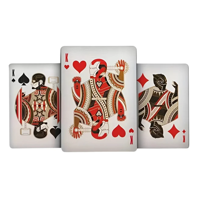 карти з персонажами Марвел