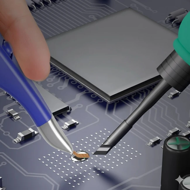 лента для удаления припоя