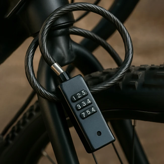 велосипедный кодовый замок