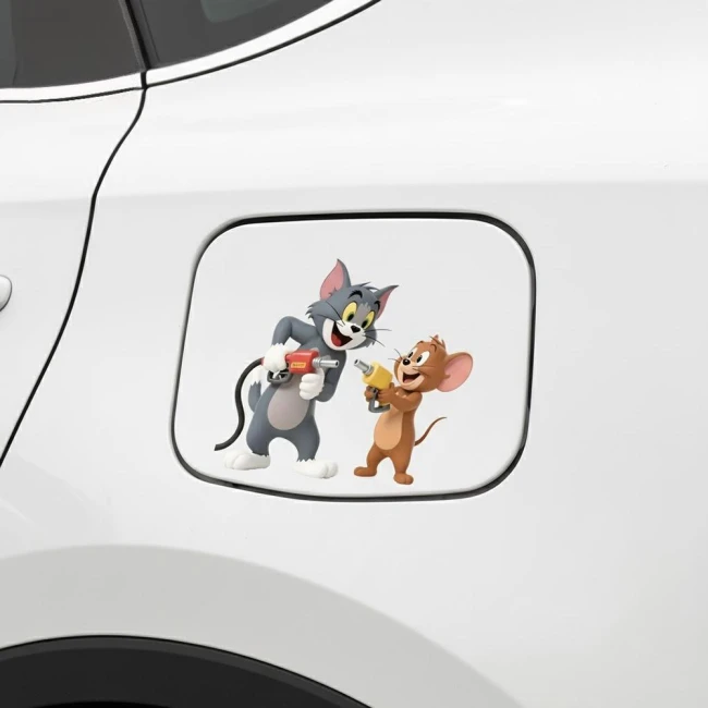 наклейка для кришки паливного бака