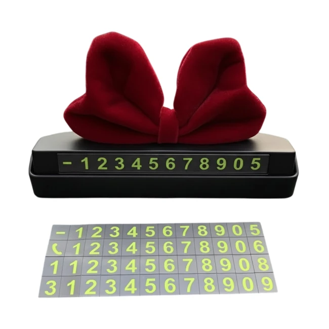 автовизитка с номером телефона