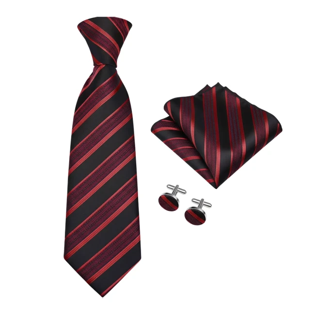 комплект запонки и галстук
