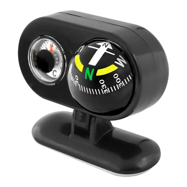 компас-термометр в авто