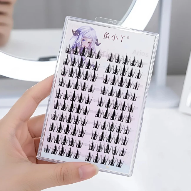 накладні пучкові вії