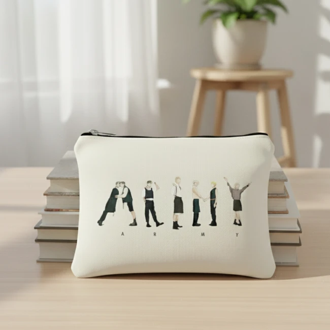 холщовая косметичка