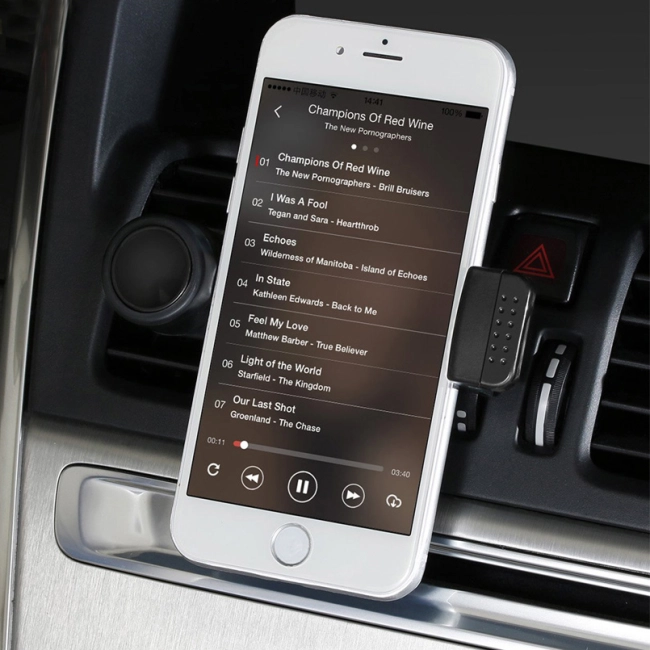 автомобильный держатель телефона в дефлектор