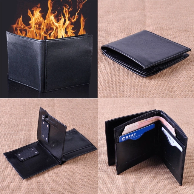 горящий портмоне