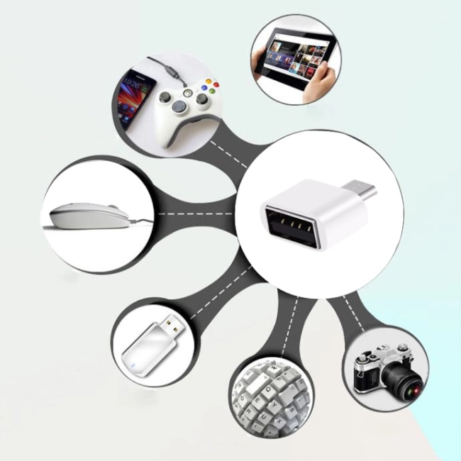 переходник адаптер otg usb 2.0 micro usb
