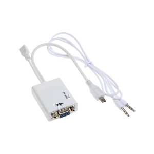 Перехідник Micro USB VGA для Samsung Galaxy S3 S4 S5 Note 3 перехідник micro usb vga