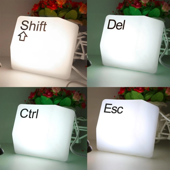 Светильник кнопка от клавиатуры