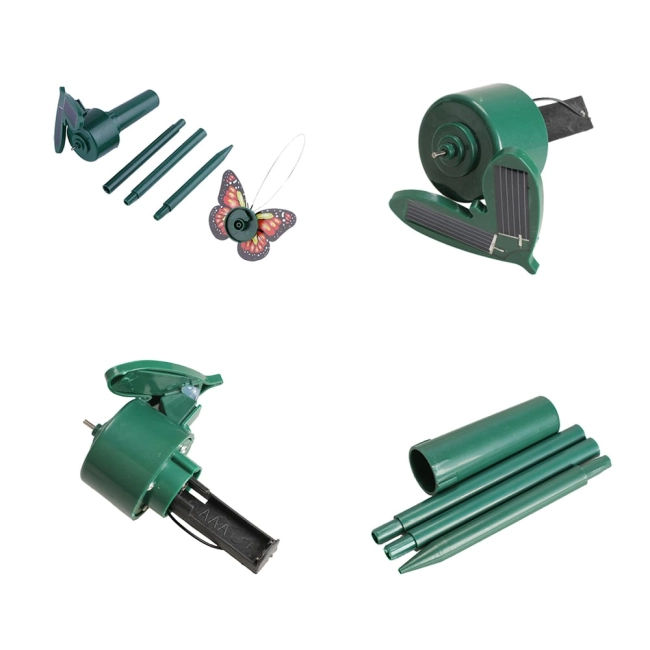 метелик на сонячній батарейці