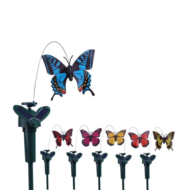 метелик на сонячній батареї