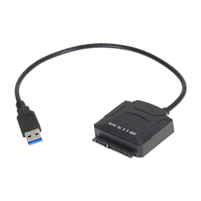 адаптер sata 3 usb 3.0 з блоком живлення