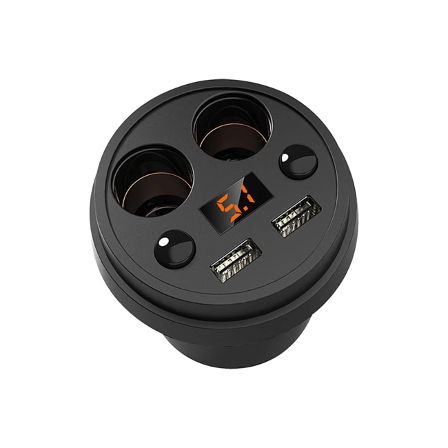 разветвитель розетки прикуривателя с вольтметром