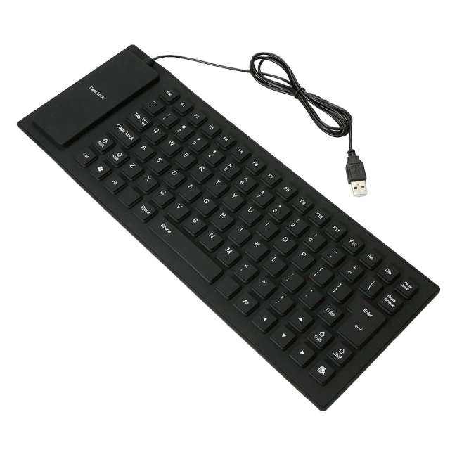 гибкая usb клавиатура