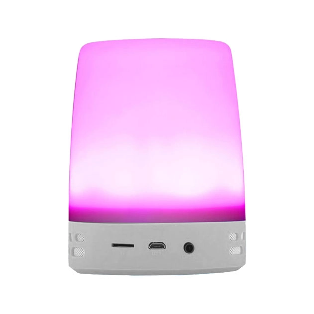 led лампа с колонкой