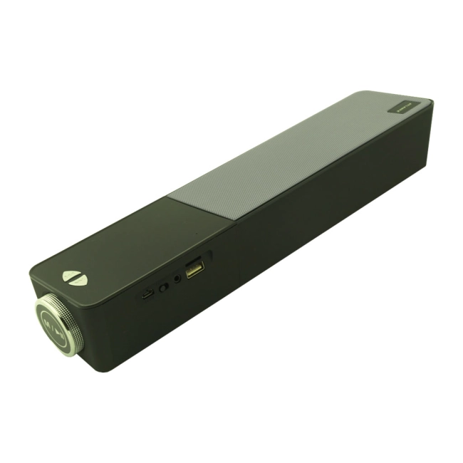 колонка з годинником і радіо