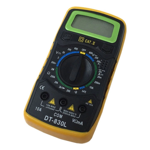 цифровий мультиметр тестер DT-830L
