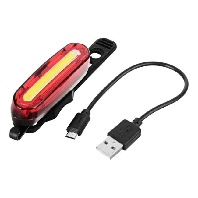 фонарь велосипедный задний usb