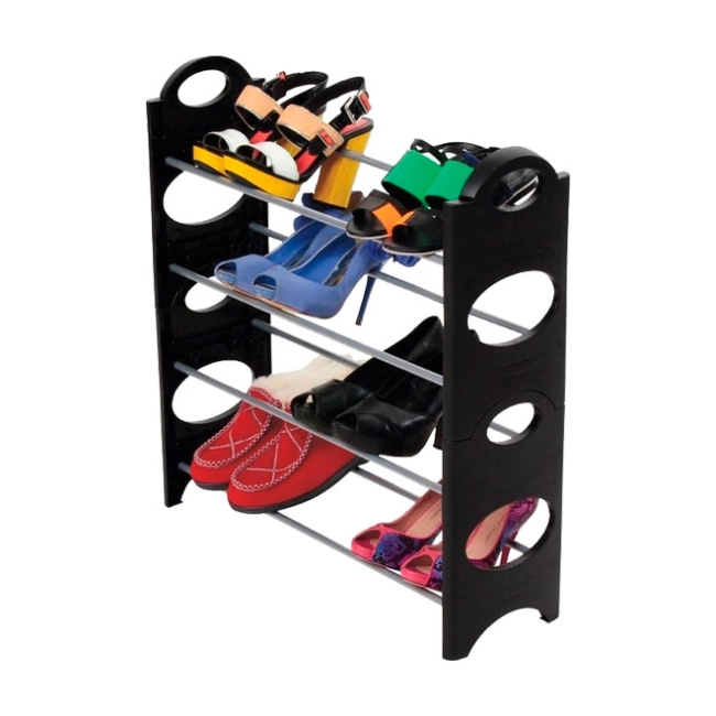 органайзер полку для взуття stackable shoe rack