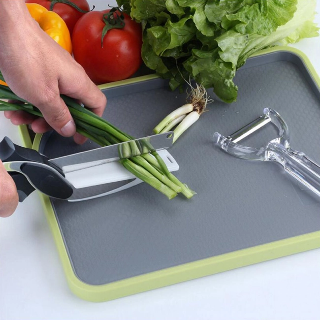 розумний ніж-обробна дошка 2в1 clever cutter