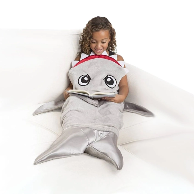 акула плед спальный мешок