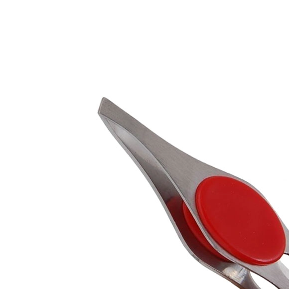 пинцет с фонариком для бровей