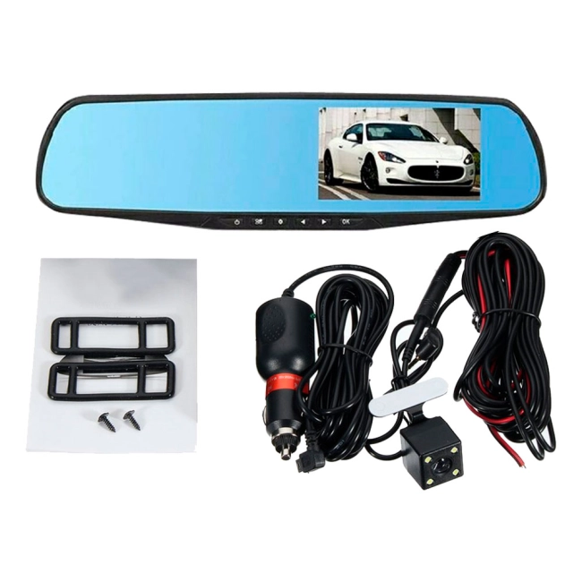 відеореєстратор дзеркало з камерою