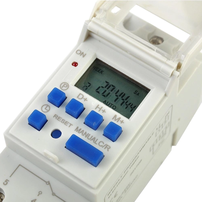 таймер в щиток электропитания