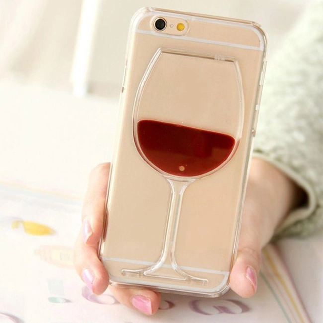 чехол для iphone бокал вина