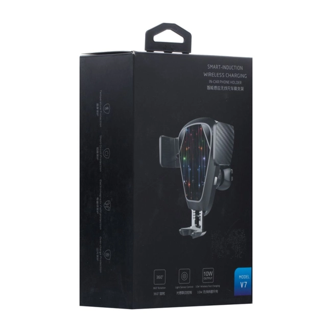 автомобильный держатель с беспроводной зарядкой