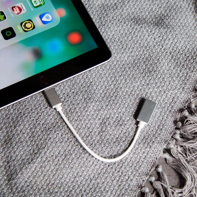 usb otg переходник для iphone