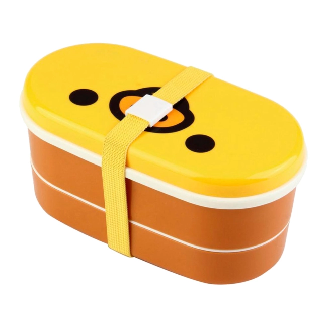 контейнер для еды с отсеками для школьников