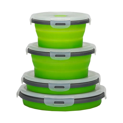 складные ланч боксы силиконовые