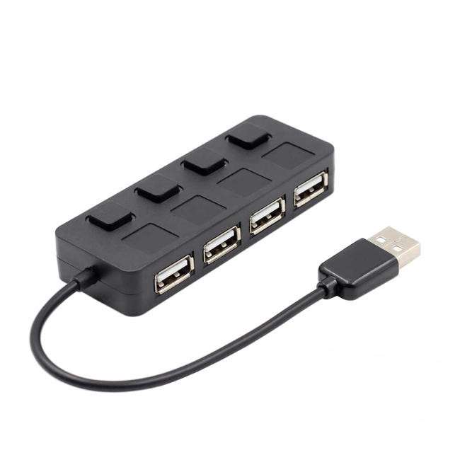розгалужувач usb 2.0 на 4 порти