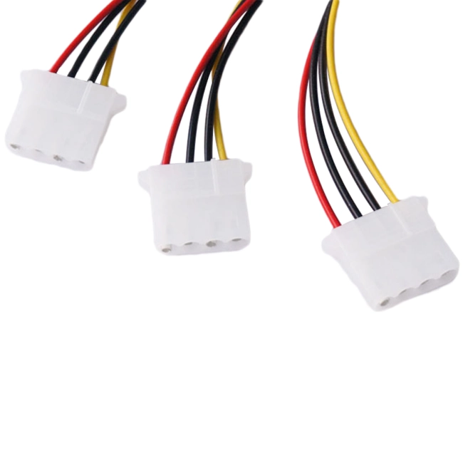 4 контактний IDE до 3 Molex