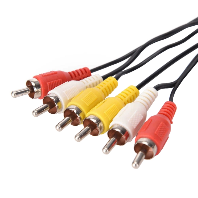 кабель 3rca 3rca тюльпан