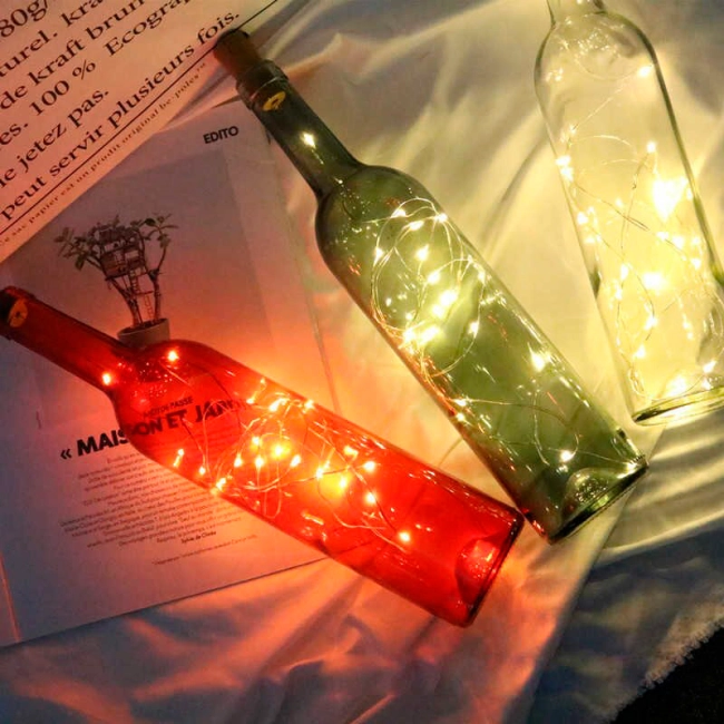 гирлянда на вино