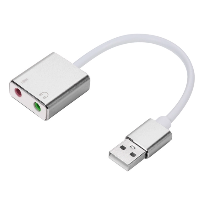 зовнішня звукова карта USB для ноутбука