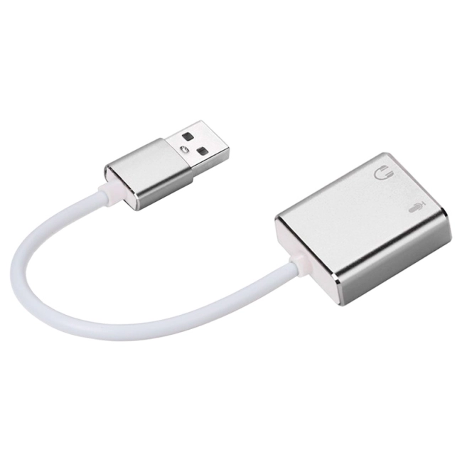 USB адаптер звукова карта