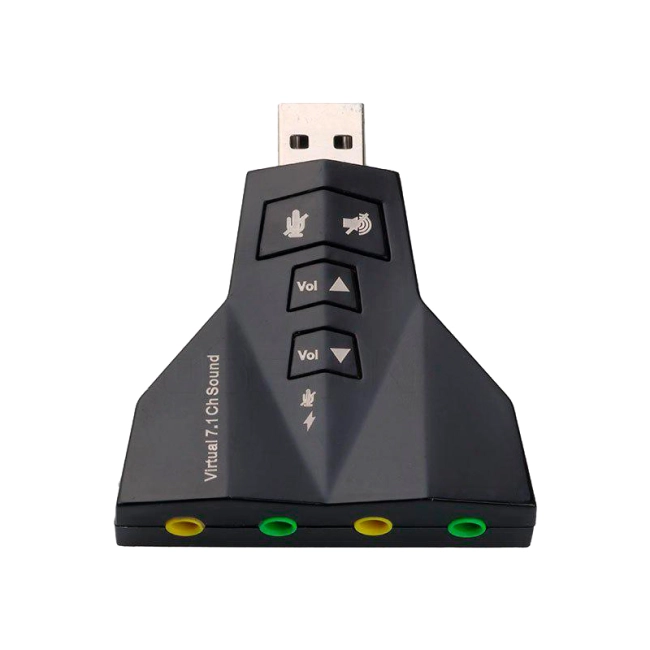 PD 560 звуковой адаптер 7.1 канальный